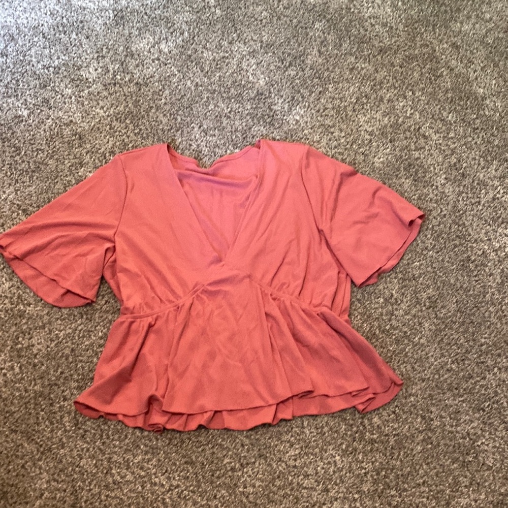 Light pink blouse